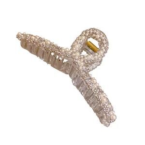 💞Clear Large Pearl Jaw Hair Clips